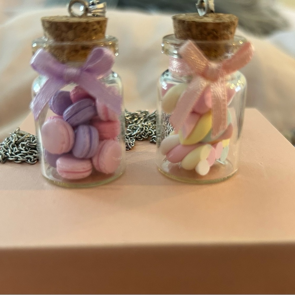 Charming Pastel Macaron Necklace
